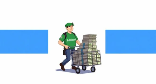 Компания Robinhood предлагает услугу доставки наличных на дом