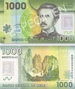 1000 чилийских песо завершат обновление национальной валюты