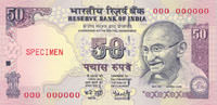 Резервный банк Индии объявил о выпуске модифицированной серии банкнот. В обращение выпущены модифицированные банкноты в 50 и 100 рупий.