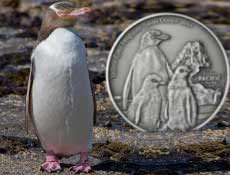 Великолепные пингвины украсили монету Токелау