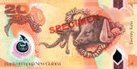 Папуа — Новая Гвинея: полимерная банкнота к годовщине основания банка