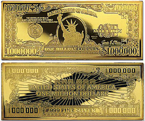 Банкноты из… драгоценных металов