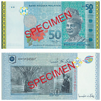 В Малайзии введена в обращение новая банкнота номиналом в 50 рингитов