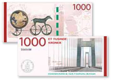 Denmark Introducing 1000-Krone Banknote