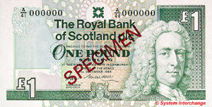 Сколько стоит банкнота номиналом в 1 фунт?