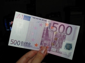 Призывы к упразднению банкноты номиналом в 500 евро