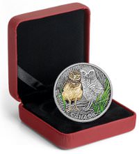 Монета «Земляная сова»: 91% тиража продан!