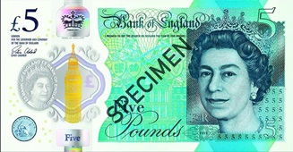 The Bank of England Introduced the New Fiver