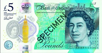 The Bank of England Introduced the New Fiver The Bank of England Introduced the New Fiver